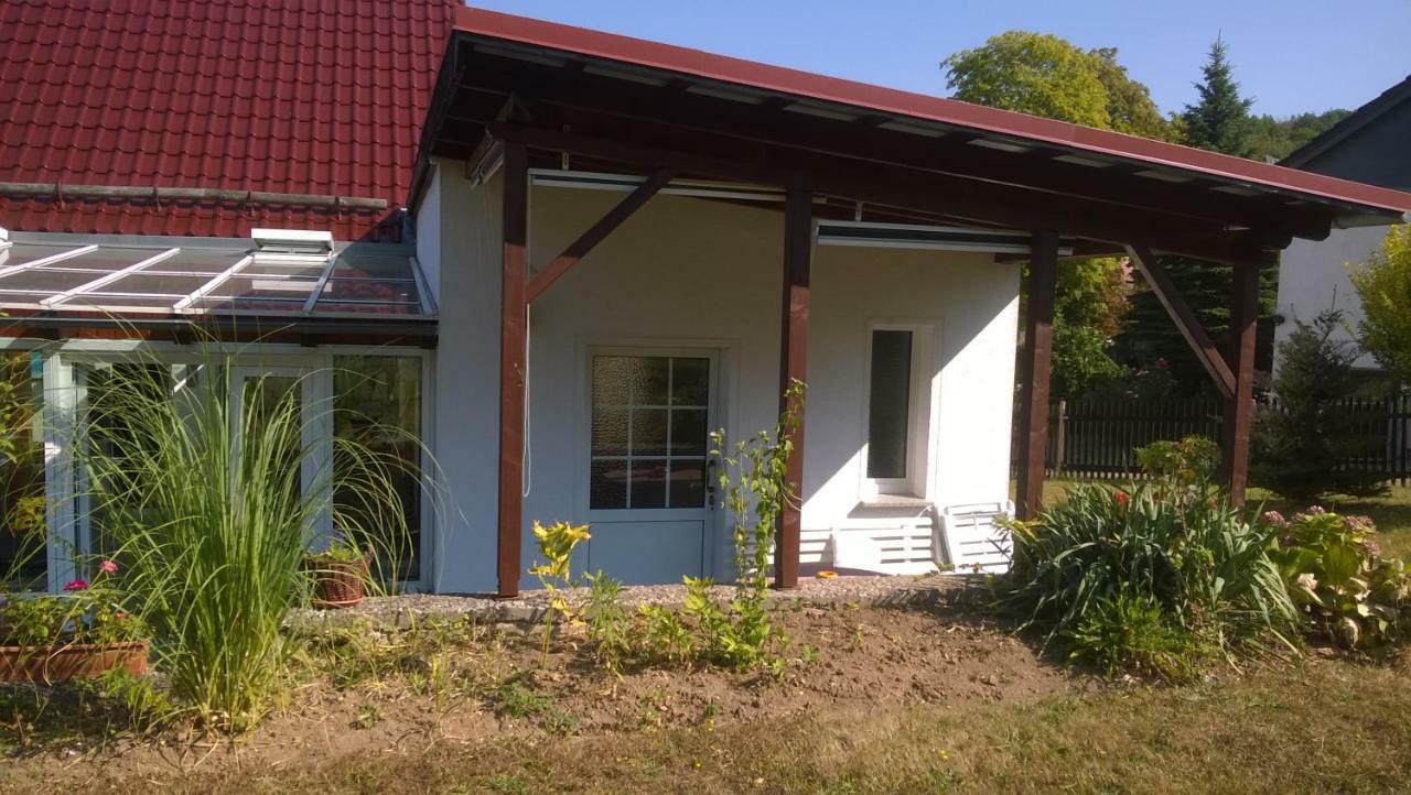 Ferienwohnung Bergblick - Inklusive Bodetal Therme Thale Dış mekan fotoğraf